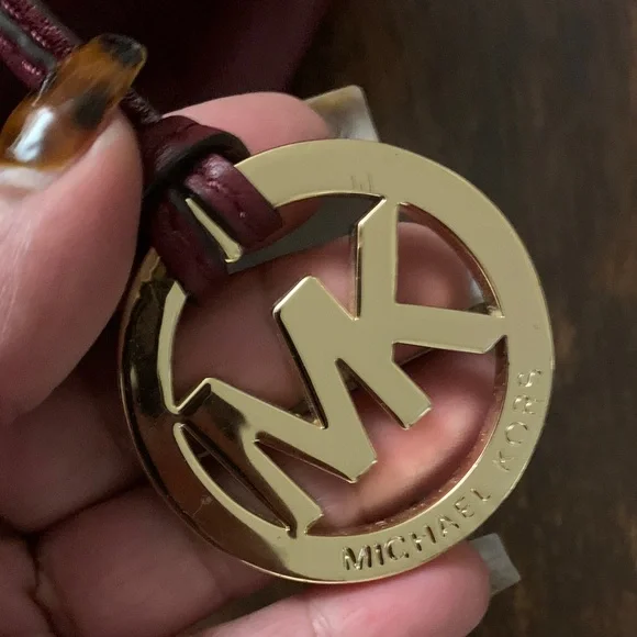 Michael Kors Dark Red Shoulder Bag - Picture 3 of 7